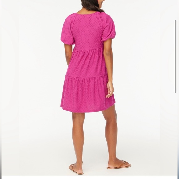 J.Crew Clip dot tiered dress - Picture 2 of 10